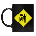 Кружка цветная UV-DTF