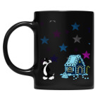 Кружка цветная UV-DTF