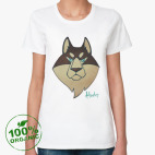 Женская футболка органик