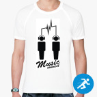 Мужская спортивная футболка