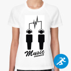 Женская спортивная футболка