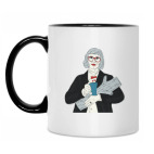 Кружка двухцветная