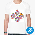 Мужская спортивная футболка