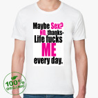 Мужская футболка органик