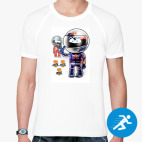 Мужская спортивная футболка