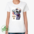 Женская футболка органик