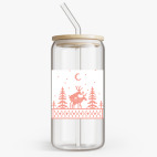 Банка с бамбуковой крышкой