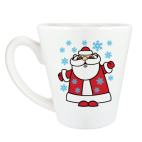 Кружка латте (360 мл) Дед Мороз