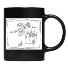 Кружка цветная UV-DTF