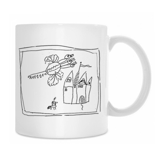 Кружка с принтом СКАЗОЧКА