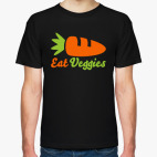 Классическая футболка Eat Veggies