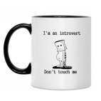 Кружка двухцветная