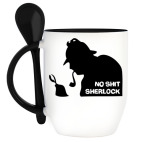 Кружка с ложкой