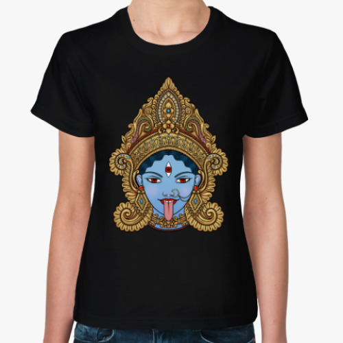 Женская футболка с принтом Goddess Kali