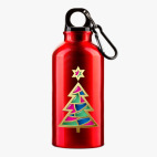 Металлическая бутылка 400 мл UV-DTF