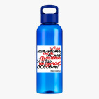 Прозрачная спортивная бутылка