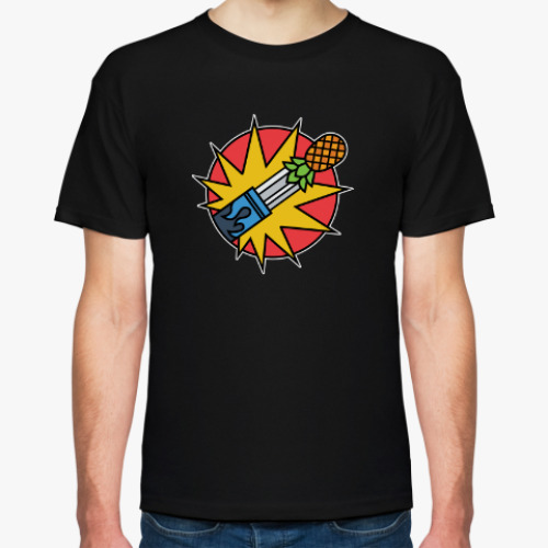 Футболка с принтом Pineapple BOOM