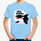 Детская классическая футболка Sea Panda