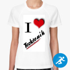 Женская спортивная футболка