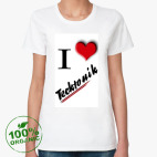 Женская футболка органик