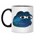 Кружка двухцветная