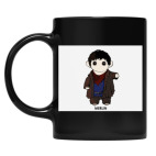 Кружка цветная UV-DTF