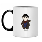 Кружка двухцветная