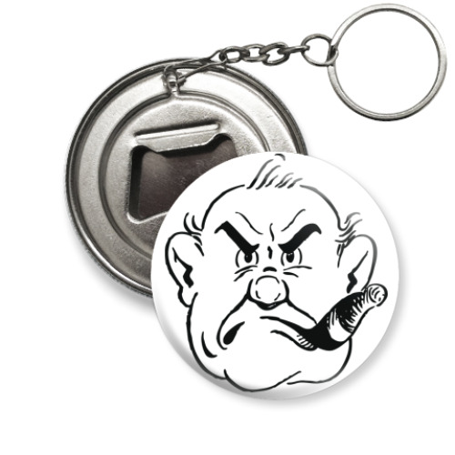 Брелок-открывашка с принтом  БОЦМАН