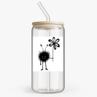 Банка с бамбуковой крышкой