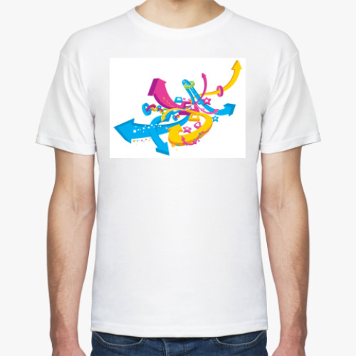 Футболка с принтом Стрелки