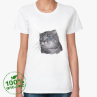 Женская футболка органик