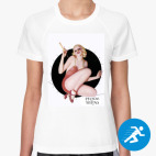 Женская спортивная футболка