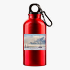 Металлическая бутылка 400 мл UV-DTF