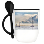 Кружка с ложкой