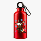 Металлическая бутылка 400 мл UV-DTF