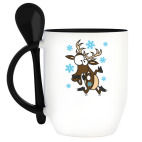 Кружка с ложкой