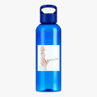 Прозрачная спортивная бутылка