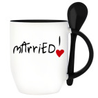 Кружка с ложкой