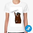 Женская спортивная футболка