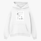 Толстовка худи оверсайз