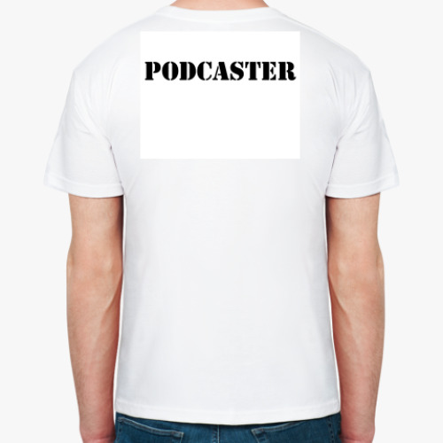 Футболка с принтом Podcaster