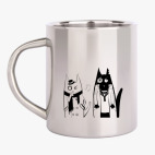 Кружка металлическая