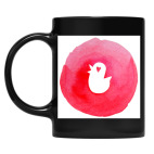 Кружка цветная UV-DTF