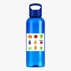 Прозрачная спортивная бутылка