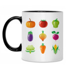 Кружка двухцветная