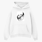 Толстовка худи оверсайз