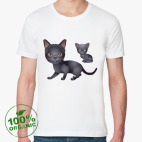 Мужская футболка органик