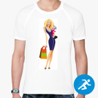 Мужская спортивная футболка