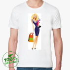 Мужская футболка органик