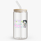 Банка с бамбуковой крышкой